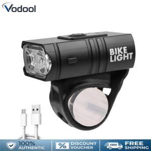 LED Bicycle Light 10W 800LM 6 Modes USB Rechargeable MTB Front Lamp