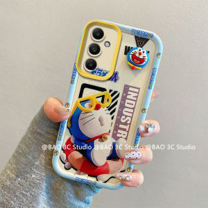 Cartoon Casing Samsung Galaxy A06 A16 A55 A25 A15 A05 A54 LTE 4G 5G New Cute Trend Creative Fashion 3D Doll Doraemon Hello Kitty Luffy Pikachu Shockproof Phone Case with Lanyard 2024
