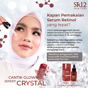 Serum Retinol SR12: Solusi Atasi Jerawat & Mencerahkan Kulit