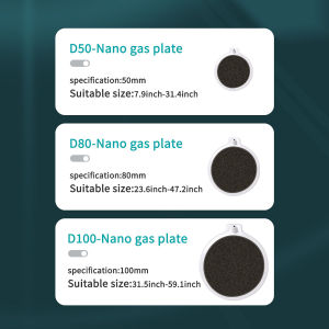 New High-Quality Nano Air Stone for Aquarium Nano Atomization Oxygen Aerator with Variable Flow Control for Fish Tanks Aquarium & Hydroponic Systems