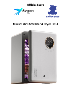 Snow Bear Mini 25 UVC steriliser & Dryer (19L) with UK/SG 3 Pin Plug & Safety Mark