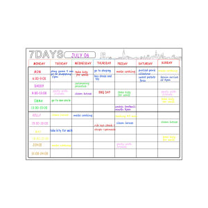 【📣SG Seller】A3 A4 Magnetic Calendar Weekly/Monthly Whiteboard Planner Dry Erase Fridge Calendar With Markers & Eraser