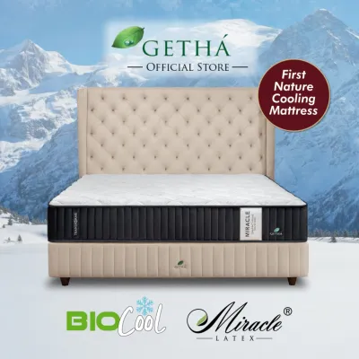 (LIMITED UNIT) Getha Transforme Miracle Latex Mattress (NEW)