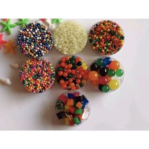 WEIHUIMEI ดินคริสตัล ดินวืทยาศาสตร์ 3กรัม พร้อมส่งจากไทย Sensory Play Bin คุณสามารถใช้ลูกบอลขนาดของฟองน้ำ