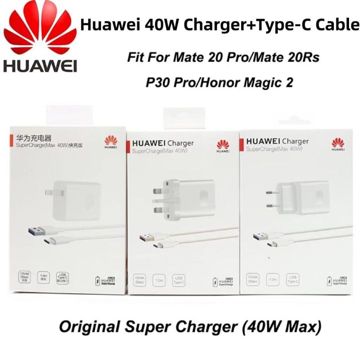 Original Huawei 40W Charger Original 10V4A Supercharge EU/US/UK