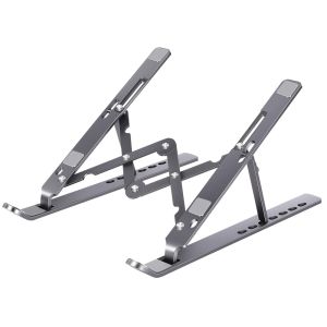 Laptop Stand for Desk Aluminum Notebook Support Riser Portable Computer cket Foldable Pro Holder Lap Top Base For Pc