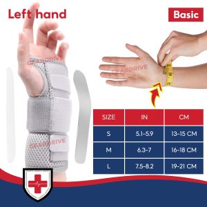 Carpal Tunnel Wrist BraceNight Day Support for Stable Wrist Pain Relief