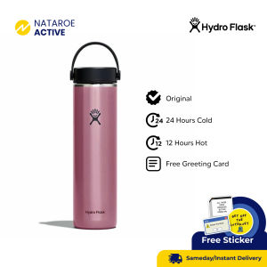 Hydro Flask Tumbler 24oz Lightweight Wide Mouth Trail - Tourmaline