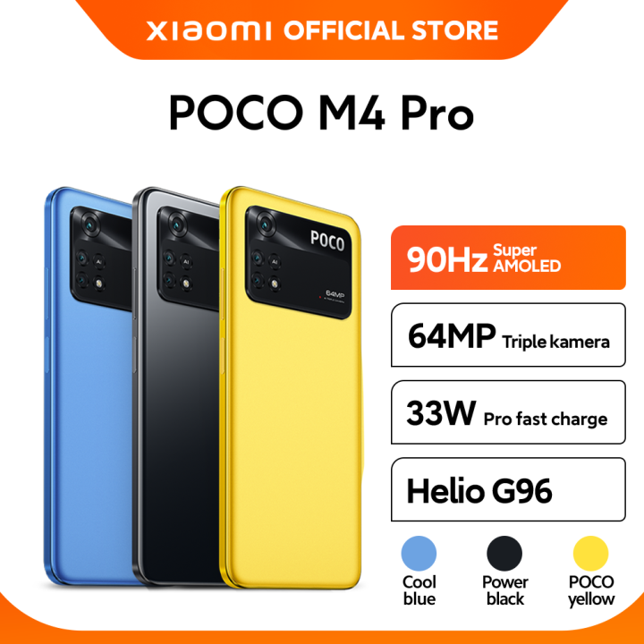 Móvil - POCO M4 PRO, Negro, 128 GB, 6 GB RAM, 6,43 , MediaTek Helio G96,  Android