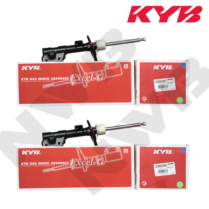 KYB 338087/338088 for Mazda 3 Skyactiv 1.5 2014-2019 Set of 2 Front Gas ...