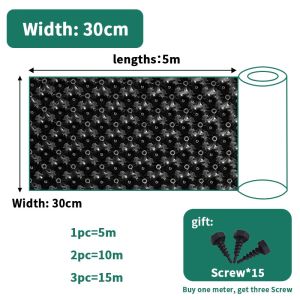 Pasu Pengawal Akar Tumbuhan [Stok Sedia Ada]/Penghalang Akar Semaian Luar/Pagar Pokok Plastik/Kukuh & Tahan Lama