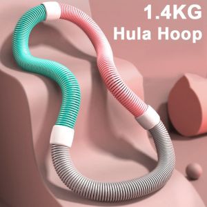 Soft Spring Hula Hoop Waist Trainer Portable Weight Loss Slimming Stretch or Shrink Steel Spring Waist Twisting Hula Hoop Home Exercise