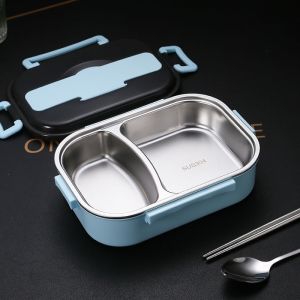 【SG】Lunch Box Bento Box 304 Stainless Steel Portable Thermos Leak-Proof Fresh Box 保温盒