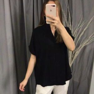ATASAN WANITA FASHION/BAJU REMAJA LENGAN PENDEK/BLOUSE WANITA KEKINIAN/PAKAIAN ABG TERBARU/BLUS WANITA POLOS