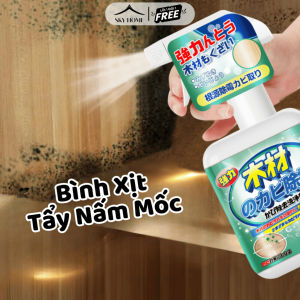 Bình Xịt Tẩy Nấm Mốc Đồ Gỗ Siêu Sạch Chai Xịt Vệ Sinh Nội Thất Gỗ Tường Nấm Mốc 330ml MEHOM - XNM01