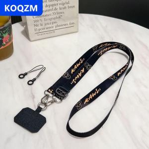 [COD] KOQZM Brownbear Snoopy bia điện thoại dây buộc chống mất dài Crossbody cổ dây đeo máy ảnh Keychain Mặt dây chuyền cho iPhone Huawei Xiaomi