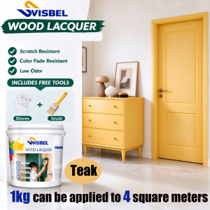 【Tanpa Formaldehid】Cat kayu waterproof berkilat-matte cat minyak kayu 1KG Meja pintu bangku wood paint wooden varnish kayu