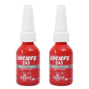 3Pcs Threadlocker 243 Blue Screw Glue Thread Locking Agent Anaerobic Glue Anti-loose Bolt Fastening Glue 10ml
