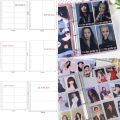 MKEB PP A4 Kpop Photocard Binder DIY Transparent Photo Album Refill Pages Stationery Multiple Pockets Card Stamp Die Jewelry Storage. 
