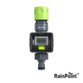 RainPoint Hose-end Water Flow Meter [ Real-Time Monitoring, Gallon / Litre, 0.5-8bar Water Pressure, 1-40L/min Flow Rate, 4 Modes, LCD Display, Single Button Operate, Battery Operated, IPX6 Waterproof, Hose, Garden, Lawn, Accessory, Tool, Home Living ]. 