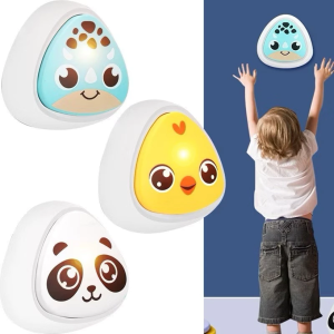 [Tặng pin] Bộ chạm nhảy tăng chiều cao ĐẾM TIẾNG VIỆT combo đồ chơi máy chuông bấm đập nhảy thử thách cho bé