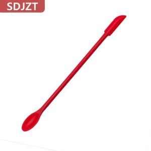 [COD] SDJZT ที่ปาดปลายซิลิโคนสองหัวขนาดเล็กเครื่องสำอางรองพื้นครีมช้อนขุดขนาดเล็กเครื่องมือแต่งหน้าเครื่องสำอาง