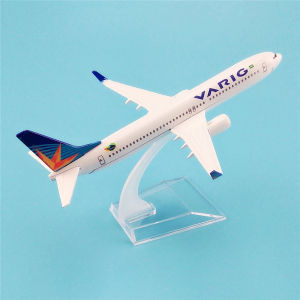 1/400 Scale 737 Alloy Toy Aircraft Model 16Cm B737 Brazil Varig Airlines With Stand Simulation Airliner Static Display Collectio