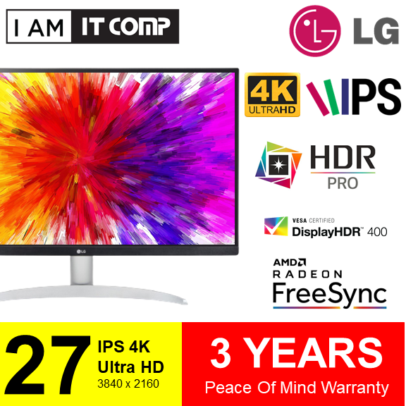 LG 4K モニター 27UP600-W LG 27UP600-W 27-inch UHD IPS Monitor