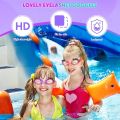 Konohan 2 Pieces Kids Swim Goggles Eyelashes Swim Goggle No Slip Leak Girl Goggles Anti Fog UV Goggles for Lash Extensions. 
