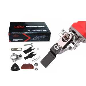 adaptor gerinda jadi mesin oskilasi adapter gerinda menjadi oscilating multitool Set lengkap isi 12