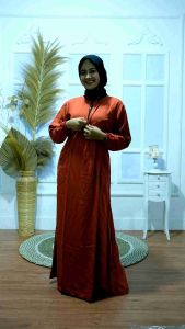 sage green gamis jumbo wanita ld 120 lengan panjang busui friendly lengan kerut l xl xxlterbaru terlaris kualitas bersaing