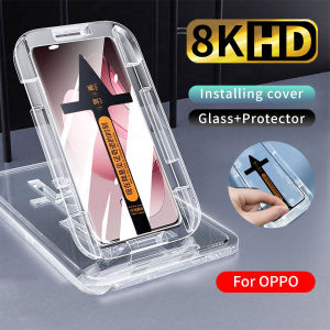 One-click Easy Installation Tempered Glass Film For OPPO Reno 15 15F 14 5G 13 14F 13F F 12 11 Pro 10 Pro Plus + 8 8T 4G 6 5 4 3 Pro Clear Anti Blue Light Privacy Screen Protector