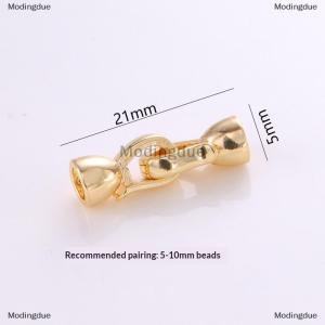 [COD] Modingdue 2pcs DIY Jewelry Making 18K Gold Plated Pearl Necklace Connector Fastener Handmade Necklace Bracelet Accessories Supplies