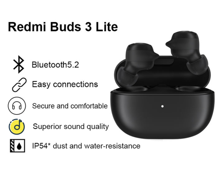 COD+Global Version】100％ Original Xiaomi Redmi Buds Lite TWS