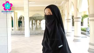 Dasmont Fashion: Abaya Jetblack Hitam Pekat & Basic Dress Arab Gamis