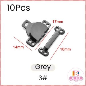 Biblio【Ready in Stock】 Metal Invisible Trousers Hook Women Skirt Buckle Pants Suit Garment Hooks DIY Sewing Accessories