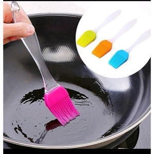 Kuas Silikon Oles Kue Roti / BBQ / Silicone Brush Tahan Panas SH U24