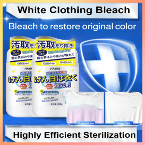 👕White Clothes Reducing Agent Bleaching Agent to Remove Stains Yellowing and Whitening White Clothes Strong Removal of Dyes去黄增白漂白剂