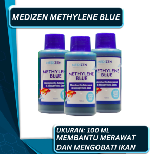 MEDIZEN ACRIFLAVINE Obat Mencegah Dan Pembasmi Penyakit Pada Ikan Acriflafine