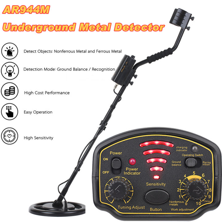 SMART SENSOR เครื่องตรวจจับโลหะเครื่องทดสอบโลหะใต้ดินพร้อมความไวที่ปรับ ...