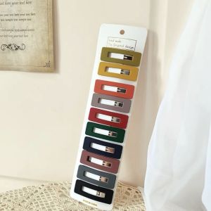 AXNAT 10PCS SET JEPIT RAMBUT GAYA KOREA JEPITAN RAMBUT KOREAN STYLE TERMURAH WARNA DOFF IR088