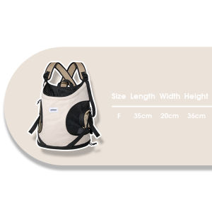 HamshMoc Breathable Front Pet Carrier Large Space Cat Carrier Portable Pet Shoulder Bag Ventilated Pet Backpack Travel Hiking Outdoor Use