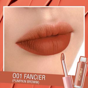 Pinkflash (L01)  lip cream| lipcream | Matte Lipstik Lembut Tahan Lama Pelembab Pigmentasi Tinggi 21 Colors