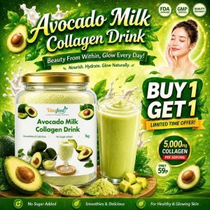 BUY 2 GET 3 - Freshies Avocado Milk Collagen Drink with Glutathione 100G