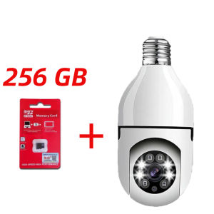 CCTV Camera Connect Cellphone v380 pro cctv camera wifi connect 360 Light Bulb with Voice and Speaker Outdoor CCTV Camera no need Internet  CCTV Camera Bulb 1080P BUY 1 TAKE 1 IP Security Cameras