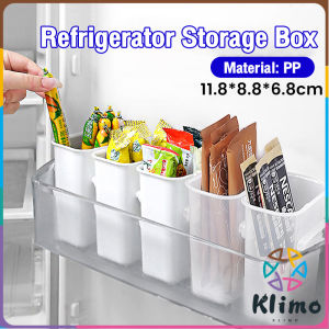 KLIMO Refrigerator Food Classification Storage Box Freezer Side Door Storage Box Kitchen Food Storage