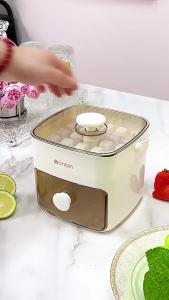 Ice cube tray portable ice-making ice maker ice cube mold silicone pressing ice tray ice cube mold set easy demolding