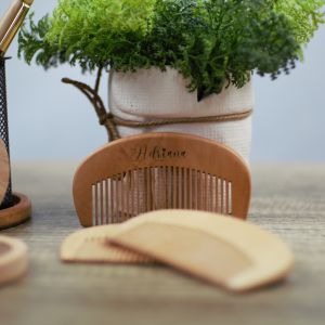 PERSONALISED GIFT Bridesmaid Gift Custom Name Mirror Comb Set
