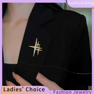 [Hot Sale Jewellery]liuchuanbing Simple Personality Star High-end Sense Brooch Cute Trendy Design Corsage Fashion Pin For Evening Banquet Suit Emblem Jewelry
