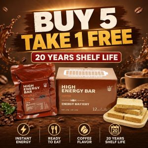 High Energy Bar Coffee Compressed Biscuits Ready-to-Eat